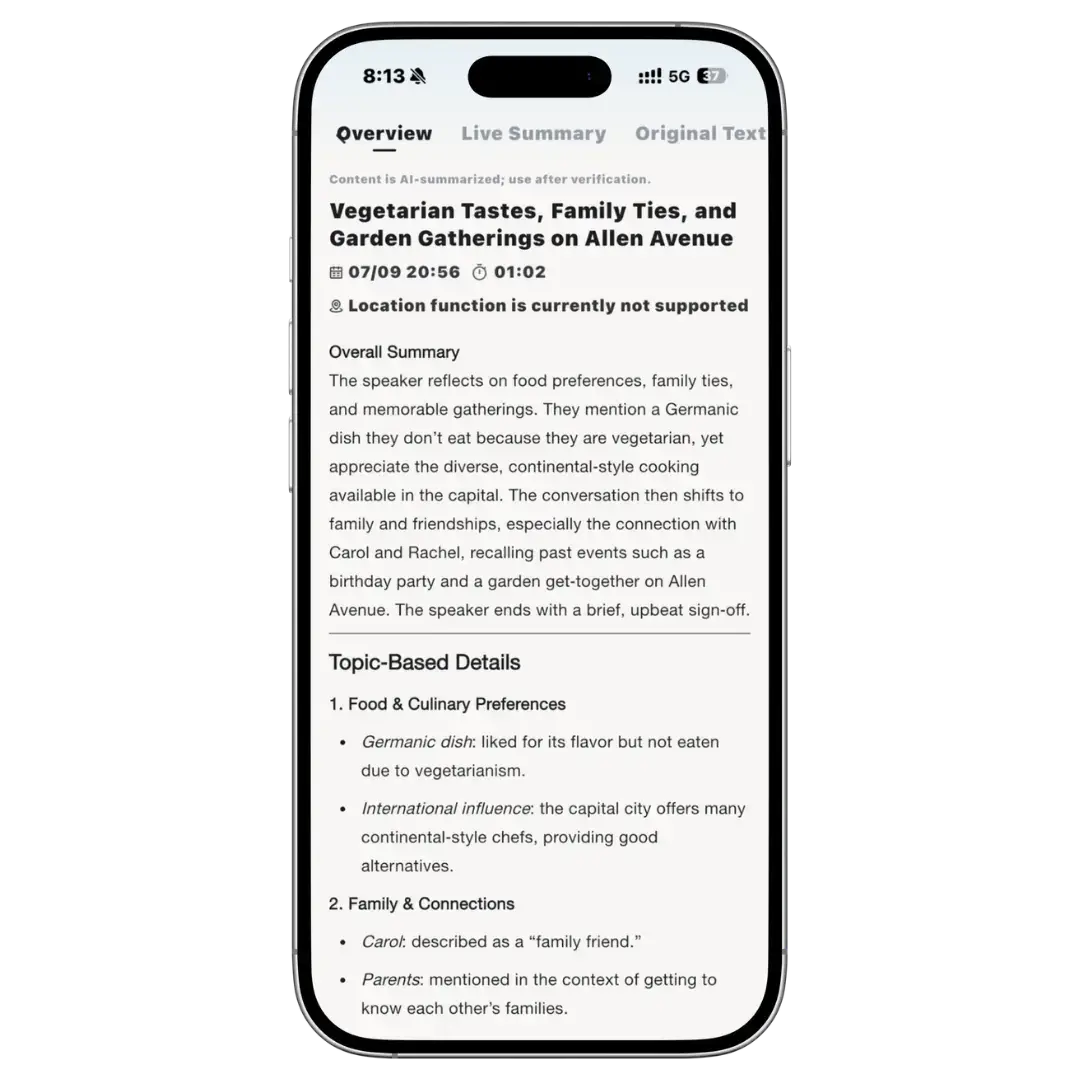 AI Meeting Notes